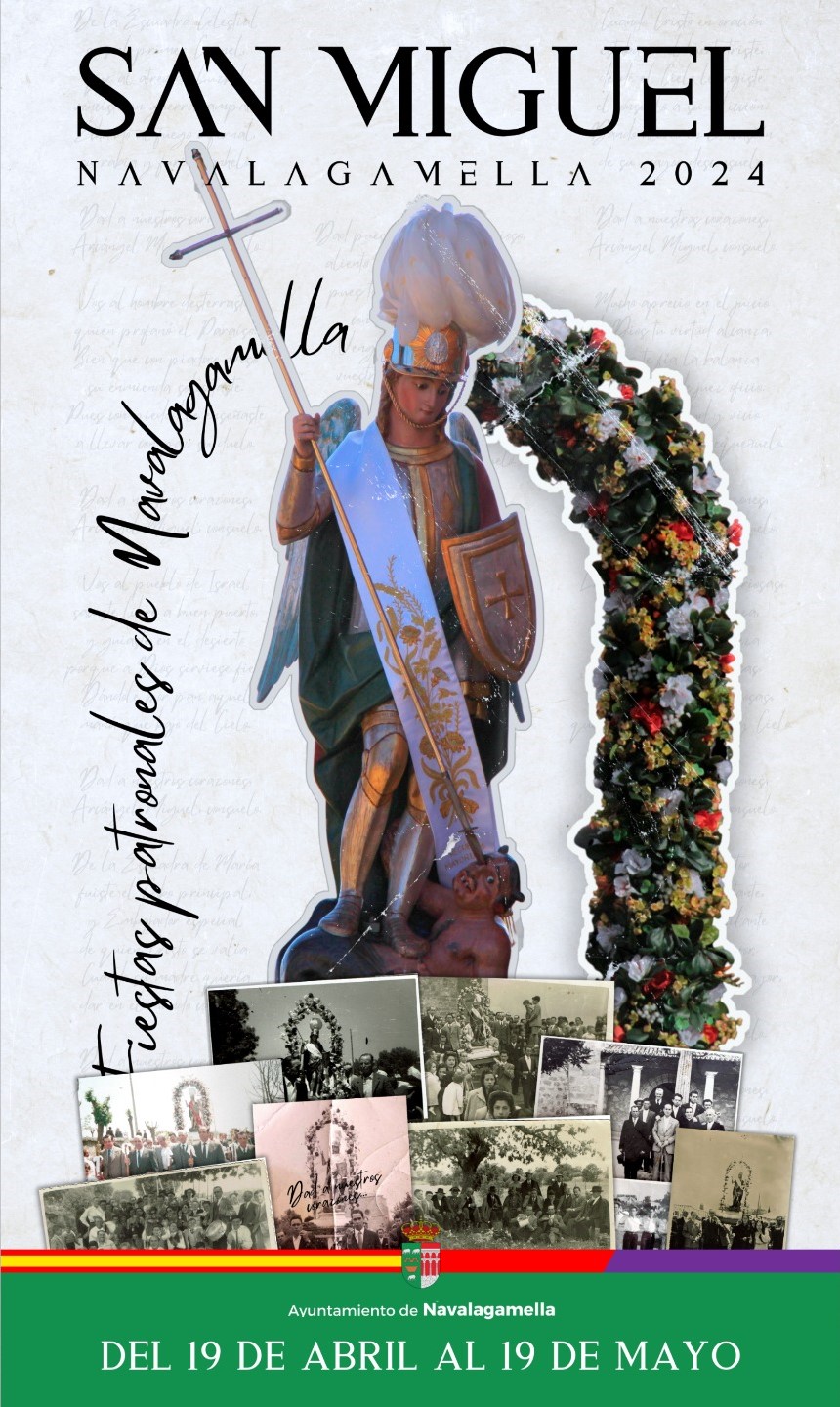 Fiestas patronales en honor a San Miguel Arcángel 2024 Navalagamella